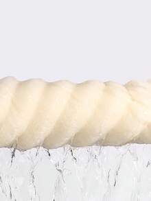 1 件女士珊瑚绒毛绒连帽浴袍，柔软舒适吸水家居服，适用于浴室、卧室、泳池、日常和旅行必备品、房间装饰、圣诞节、圣诞装饰，是返校季的完美礼物 - 彩色 - 查看 7