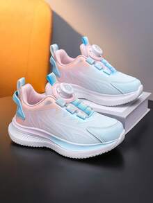 Calçados infantis, calçados esportivos infantis para meninos e meninas, calçados esportivos casuais de malha respirável, calçados infantis com amortecimento macio e protetor de alta qualidade