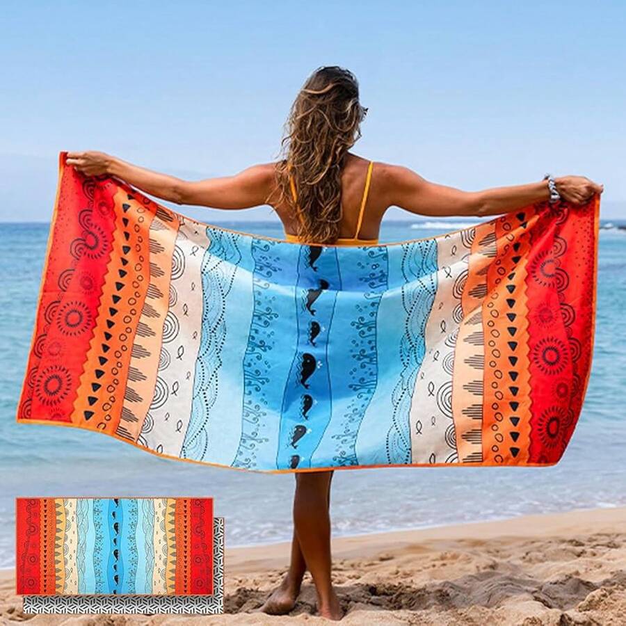 Towels - Bohemian Baby Whale - View 1