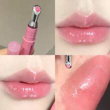 Lightweight, Moisturizing, Long-Lasting Lip Gloss - Hydrating, Plumping, Non-Sticky Formula To Smooth Lips, Vibrant Color, Suitable For Men & Women In Autumn/Winter, Ideal For Beginners, Students, Birthday, Valentine's Day, Halloween, Christmas Gifts