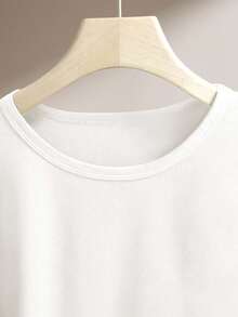 男士休闲图案 T 恤，万圣节趣味印花，时尚图案，针织面料短袖，常规圆领