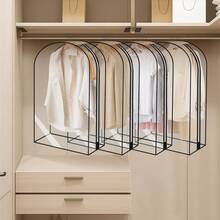 4 Pack Garment Bags With Zip, For Wardrobe, Suit Bags - 40in - View 8