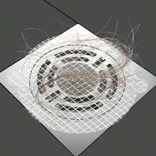 10个一次性浴室毛发收集器排水盖，水槽过滤器，适用于厨房、浴室，防止堵塞浴室配件浴室工具 - 彩色 - 查看 7
