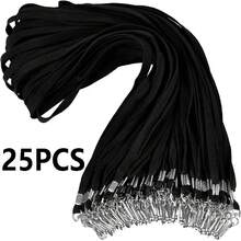 10/25/50/100/150/200 Pcs - Bulk Lanyards - Lanyards For ID Badges With Swivel J-Hooks - Neck Lanyard Bulk For Keys, Name Tag, Cruise Ship Cards, Card Holders, Whistles-Ideal For Offices, Teachers