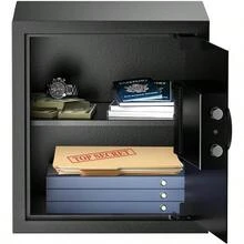 Steel Safe Box With Digital Keypad Lock, 1.2 Cubic Feet Security Document Safe With Removable Shelf Home, Hotel, Office, Valuables, Money, 12.99x 14.17x 12.99 Inches - 1.20 cu.ft. - View 3