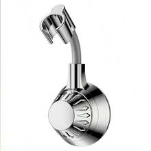 旋转吸盘式淋浴喷头支架 - 可调节通用淋浴支架，免手持免钻孔壁挂式安装，无需工具即可安装，适用于浴室 - 彩色 - 查看 12