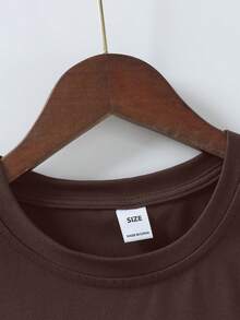 1件青少年男孩酷炫游戏印花短袖T恤，柔软亲肤，夏季时尚