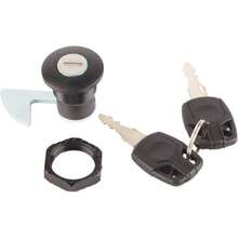 - Kit de Bloqueo de Llave para Motocicleta Juego de Cerraduras para Maletero Trasero Accesorio para Patinete, Bloqueo Trasero Plstico de Aluminio Universal para Motocicletas Elctricas 2 - inicial - Ver 1