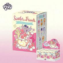 Hasbro 1 buah Figur Blind Box Plush Seri Sweeter With Friends, Koleksi Figur Lucu & Dekorasi Ruangan, Hadiah Kejutan Ulang Tahun Liburan untuk Anak-anak dan Kolektor, Gaya Acak - Lebih Manis Bersama Teman - View 1