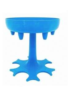 1件装派对倒酒器，小酒杯分配器和支架，可容纳6个葡萄酒杯，创意葡萄酒漏斗，适用于葡萄酒和啤酒，可用作饮料支架、派对装饰用品、节日装饰用品、酒吧/餐厅酒架、酒吧配件、酒水分配器、派对游戏饮酒工具（不含杯子） - 彩色 - 查看 17