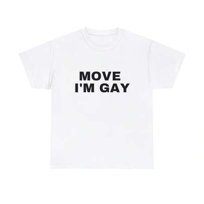 Camiseta orgánica "Move I'm Gay", camiseta "EI Am Gay", camisetas divertidas "E Im Gay 2023"220G Esencia de aL1Godn para hombre, 220 g con sensacin sin igual. DestinA1DA a todA1 PerS1ona, independienteM1ente de ser mujer o hombre. Material perseverante de alta C1Alidad, versátil para todo diseño, agrA1DAble al tacto pero concebido parA1 Perseverar. TopS1 Ligeros para mujer, conjuntos de otoño, atavíos de vaC1Aciones, disfraces de new years feM1eninos.