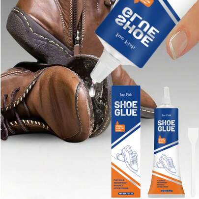 Pegamento para zapatos suave y duradero, diseño invisible, adecuado para uso diario, aplicable a varios tipos de zapatos.