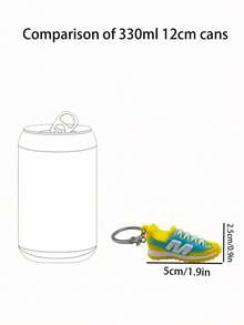 1pc/6pcs Shoe Keychains For Men,Men's Keychain,Women's Keychain,Mini Cute Cool Sneaker Keychain For Men, Favors Collectible For Sneaker Fans,For Car Keys, Mobile Phones, Cameras, Wallets, ID Cards, Badge Cards Car Accessories Bag Charm School Goth Y2k Bag Accessories Lanyards With Id Holder Car Accessories Bag Charms Christmas Gift - Multicolor - View 7