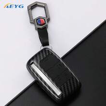 For Range Rover For Carbon Fiber Style ABS Car Key Case Cover, For Land Rover For Discovery For Evoque For Sport For Velar For Jaguar XE E-Pace Accessories - Land Rover a - View 4