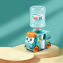 4PCS/2PCSfun Bus 迷你饮水机玩具，模拟迷你房屋厨房玩具