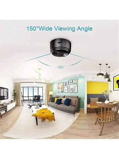 2.4G Wireless WiFi IP Camera, A9 Slimme Home Security Remote Monitoring Mobile App Remote, Nanny Cam view 4
