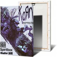 Tranh treo tường (1/3 tấm), khung tùy chọn, trang trí tường, trang trí phòng, bộ tranh áp phích ban nhạc Korn Vintage Metal, tranh nghệ thuật âm nhạc cổ điển, phù hợp cho phòng ngủ, phòng giải trí, quán bar - Tranh canvas, tranh chân dung, tranh tường Toile. - Nhiều màu - Xem 54