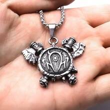 قلادة صليب من الفولاذ المقاوم للصدأ بسلسلة حديدية هيب هوب لا تبهت، قلادة للرجال والنساء، إكسسوارات شخصية، هدايا للأعياد مثل عيد الميلاد وعيد الهالوين، هدايا للأحباء والصديقات والآباء والأصدقاء الذكور