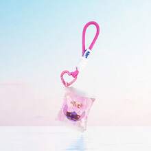 Miniso 史迪奇夏威夷系列可爱油彩粉色填充挂件，PVC材质，巧妙融合史迪奇的可爱与夏威夷元素，视觉效果吸睛（1个） - 粉色 - 查看 4