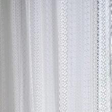 Sutuo Home Cream White Crochet Boho Curtain 84 Inches Length, Sheer Lace Handmade Tassels Knitted Window Treatment Vintage Rustic Bohemian Farmhouse Drape For Bedroom Rod Pocket 1 Panel 59" W X 84" L - 白色鉤針編織59寬x84公升1包 - 查看 4