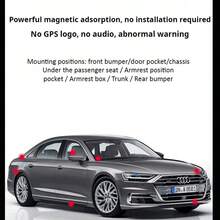 磁性迷你 GPS 定位器，具有实时更新、地理围栏、低电量警报功能 - USB 可充电锂电池 400-1.0mAh，用于车辆安全保障 - 彩色 - 查看 3