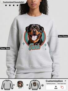 一件根据您的照片定制的加厚连帽卫衣，是送给任何人的理想冬季礼物