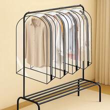 4 Pack Garment Bags With Zip, For Wardrobe, Suit Bags - 40in - View 3
