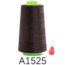 1/3/4/6pcs Elastic Lockstitch Sewing Thread Set, 3000 Yards Spool, 100% Polyester Serger, Overlock, Quilting Thread For Stretchy Fabrics Like Swimwear, Lingerie, Knitwear, Socks, Etc.