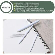 Doble cabeza de Difuminos de Papel lápiz de papel de carbón en colores pastel dibujo dibujo arte pintura 6 piezas - 1 - Ver 6