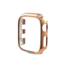 Black, Silver, Rose Gold, Gold PC Hard Material Hollow Frame No Screen Protector Apple Watch Protective Case, Anti-Collision Anti-Scratch For Apple Watch Ultra 3 2 1 Series SE 10 9 8 7 6 5 4 3 2 1 38mm 40mm 41mm 42mm 44mm 45mm 46mm 49mm, Unisex