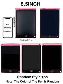 1个6.5/8.5/12/16英寸电子数位板,彩色屏幕涂鸦板手写纸绘图板,适用于家庭和办公室,多种颜色可选 - 彩色 - 查看 17