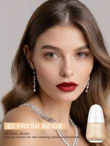 Clinique 倩碧匀净™ 临床精华粉底液 SPF 28/ PA+++ - - #63 FRESH BEIGE - 查看 10