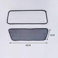1/2/4/5/10 buc Lavete reutilizabile pentru mop din catifea coral - formă trapezoidală, ușor de atașat, foarte absorbante, compatibile cu mopurile pulverizate pentru podele din lemn masiv, gresie, laminat și marmură - ideale pentru bucătărie, living, birou și curățenie zilnică
