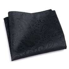 1 Gentleman's Antique Patterned Pocket Handkerchief, Men's Suit Pocket Handkerchief, British Retro Patterned Pocket Handkerchief, Men's Suit Pocket Handkerchief, Dress Chest Handkerchief, Handkerchief