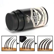 15克/0.529盎司增发纤维，天然增发纤维，适用于头发稀疏和脱发，增发粉，填充发际线和鬓角，隐形，防汗，持久，即刻遮盖白发，增发粉，遮盖脱发，使头发看起来更浓密，男女通用 - 15g/0.529oz - 查看 2