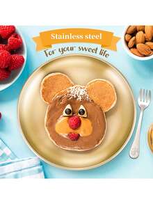 Stainless Steel Storage Tray 304 Stainless Steel Camping Meal Plate Reusable Stainless Steel Bowls And Plates Gold Plated Serving Tray Oval Shaped Utensils