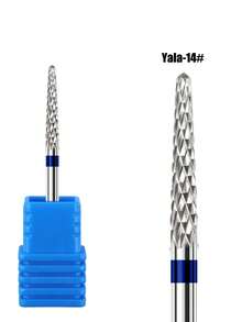 1件装专业高品质钨钢美甲钻头电动打磨机配件抛光切割器美甲工具用品