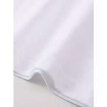 Saint Barth Men's Oversized Graphic T-Shirt - Black With Red Palm Tree & Text Print, Sporty Casual Round Neck Short Sleeve Tee, Machine Washable All-Season Comfort, Ideal Gift For Men, Everyday Comfort, Harajuku Style, Relaxed Fit Shirt - 白色 - 查看 4