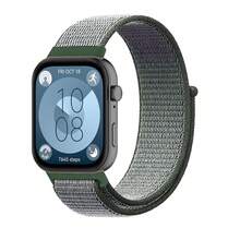 兼容华为 Watch Fit 3 4 4 Pro 耐用尼龙环带透气腕带智能手表手链配件舒适轻便表带适合日常使用和锻炼 - 彩色 - 查看 16