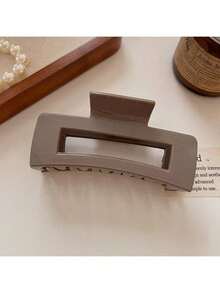 2 szt./1 szt. Jednokolorowe kwadratowe spinki do włosów z wydrążonymi końcami, grube matowe spinki do włosów do upięć i stylowy dodatek do włosów, odpowiednie do noszenia na co dzień, prezent dla przyjaciół, nowa spersonalizowana spinka do włosów