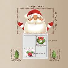 Adesivos de Interruptor com Tema de Natal - Boneco de Neve, Árvore de Natal, Papai Noel, Adesivos Decorativos de Parede de Chapéu de Papai Noel, Adesivos de Parede de Ano Novo e Natal - Adequado para Decoração de Parede, Tomada Doméstica, Decoração de Casa, Decoração de Quarto, Decorações de Natal, Decoração de Natal, Decoração de Parede