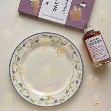 50 Peças Adesivos Transparentes Dourados de Plantas, Decalques Decorativos de Plantas Vintage em PET para Scrapbook, Diário, Laptop, Pára-choque, Skate, Garrafa de Água, Computador, Celular, Desenho Animado, Adesivos