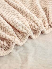 1/4 chiếc Vỏ ghế cong bằng vải lông cừu co giãn màu trơn đơn giản có thể tháo rời và giặt được, phù hợp cho mọi mùa - Màu be - Xem 8