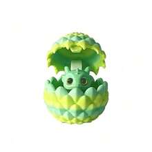 1 pieza Nuevo decoración de huevo de dragón 3D impreso 2025, figura de huevo de dragón, mini juego de huevo de dragón y dragón, regalo perfecto - regalo de cumpleaños - regalo para niño - regalo para niña - regalo de Halloween - regalo de Navidad