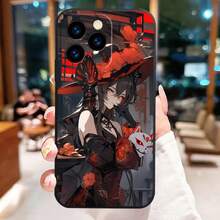 Funda de Teléfono de Moda de Dibujos Animados Anime para iPhone 16ProMax/16Pro/16Plus/16/15ProMax/15Pro/15Plus/15/14ProMax/14Pro/14Plus/14/13ProMax/13Pro/13Mini/13/12ProMax/12Pro/12Mini/12/11ProMax/11Pro/11/XSMax/XR/X/8P/8/7P/7 - Mezcla de colores - Ver 6