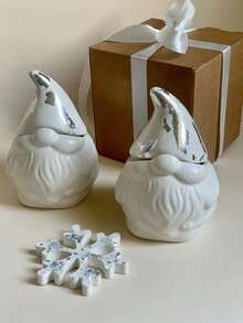 1 set Moule en silicone en forme de Père Noël pour boîte de rangement. Moule DIY créatif pour bougies, tasses, plâtre, décorations de Noël pour la maison, ornements en résine époxy, fabrication d'artisanat avec motif de Père Noël barbu