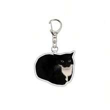 1pc/4pcs Pet Keychain Photo Acrylic Pendant Accessory Backpack School Letter - 彩色 - 查看 9