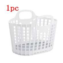 1 Stück faltbarer Schmutzwäsche-Korb, tragbarer Kunststoff-Badezimmer-Korb, Wäschekorb, Schmutzwäsche-Eimer, Aufbewahrungskorb für Snacks, Spielzeug, Kleidung