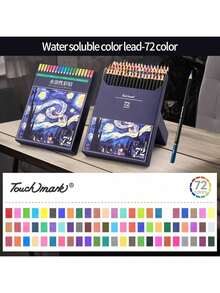 1pc 72/48/36 Colors Oil-Based/Water-Soluble Colored Pencils Set, Art Supplies For Painting, Sketching, Coloring