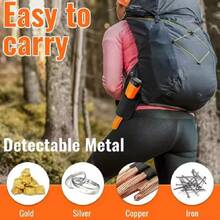 Handheld Metal Detector With Precise Locating Function - Suitable For Detecting Coins, Gold, Etc. - Durable - Orange - View 8